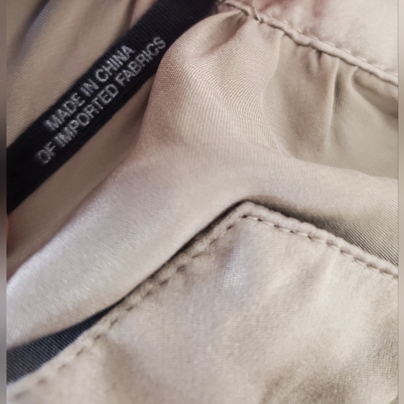 Bohemian Cream and Purple Guess Top,Size 3, 100% Silk,Black rope on waist - Picture 6 of 16